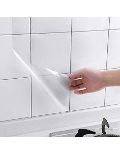 Rollo de papel contact transparente Ismoon 0.45m x 1.52m 2