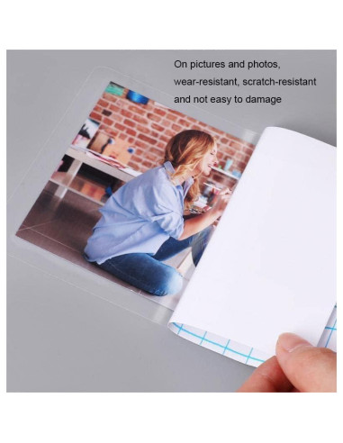 Rollo de papel contact transparente Ismoon 0.45m x 1.52m