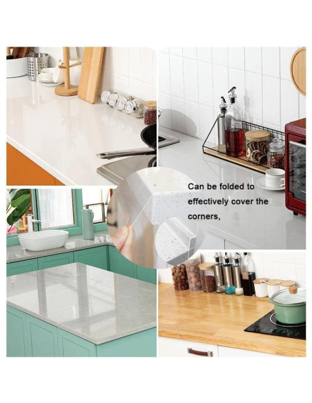 Rollo de papel contact transparente Ismoon 0.45m x 1.52m