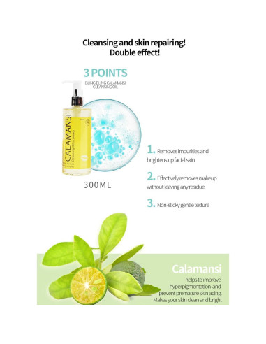 Aceite Limpiador Facial Coreano MEDB 300ml con Vitamina C