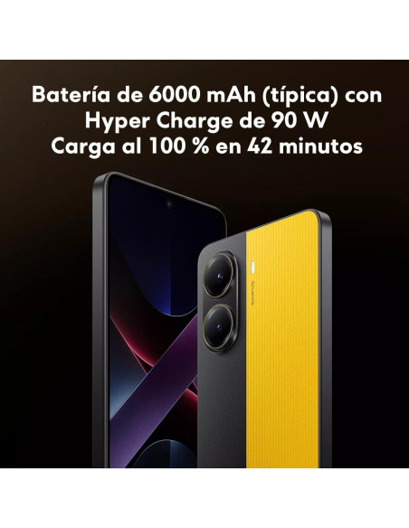 Xiaomi Poco X7 Pro 5G Negro 256GB 8GB Pantalla 6.67" 50MP Xiaomi Poco X7 Pro 5G Negro 256GB 8GB Pantalla 6.67" 50MP