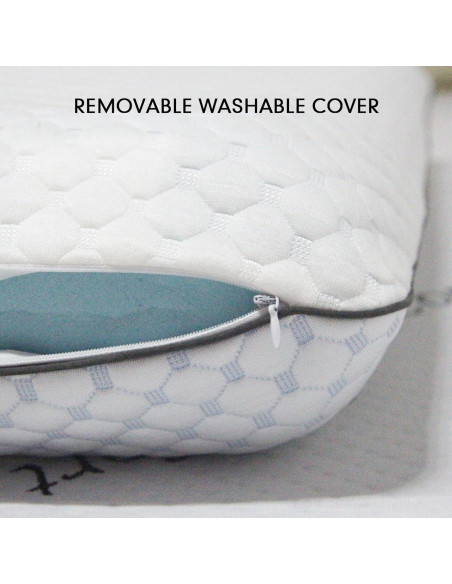 Almohada de Cama Okao Home Goods Estándar Viscoelástica