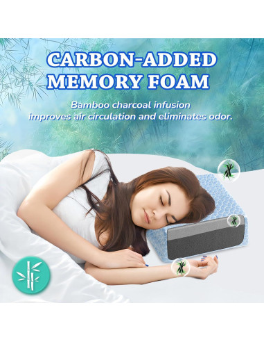 Almohada Cubo Refrigerante HARBOREST 30x30cm para Cuello