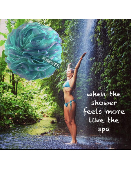 Juego de Lufas de Baño XL Shower Bouquet - 4 Colores