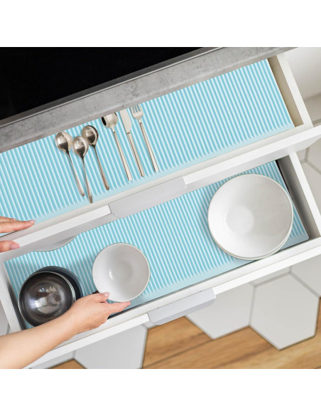 Forros de Refrigerador de Silicona Meiliweser 44.5x30cm Azul