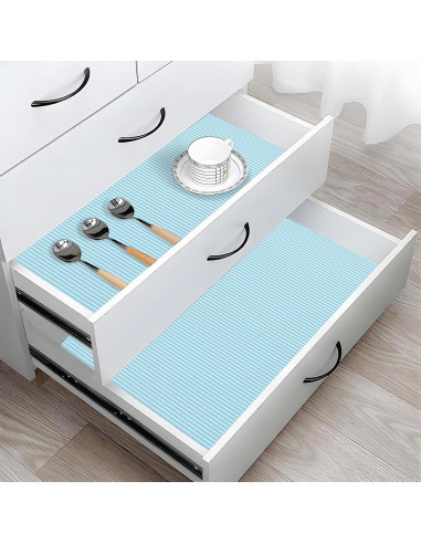 Forros de Refrigerador de Silicona Meiliweser 44.5x30cm Azul