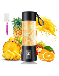 Mezclador Portátil Gardreg 380ml Inalámbrico Recargable Tipo-C