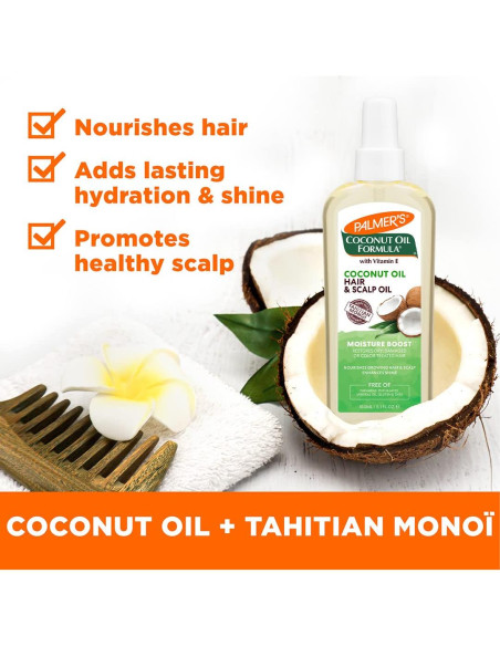 Aceite en Spray Hidratante Palmer's Coco 145 ml para Cabello