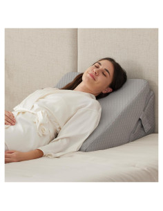 Cojín en Cuña Ajustable Ruqmuis 22-30 cm Espuma de Memoria