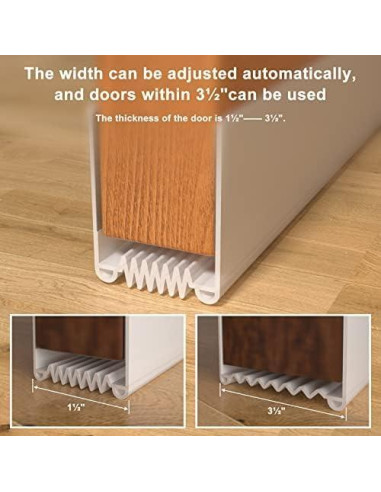 Tapón para Corrientes de Aire YYGCL 99 cm Blanco Cortable