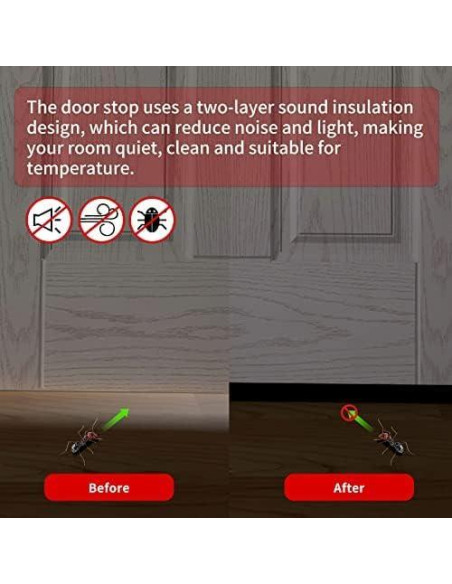 Tapón para Corrientes de Aire YYGCL 99 cm Blanco Cortable