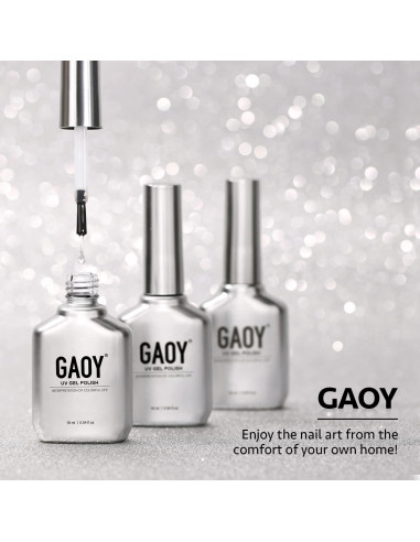 Base Coat Despegable GAOY 16ml para Esmalte de Uñas en Gel