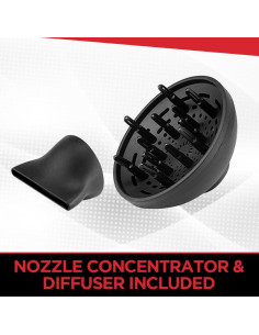 Secador de Pelo Iónico Compacto CHI 1875 Avanzado 0.95 kg 2