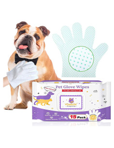 Guantes de Limpieza para Mascotas ALWZ-RDY 15 Pcs Desodorantes