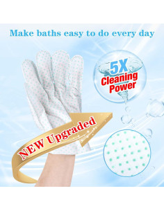 Guantes de Limpieza para Mascotas ALWZ-RDY 15 Pcs Desodorantes 2