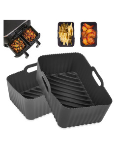 Forros de Silicona Reutilizables CEGOUT para Freidora Ninja DZ201