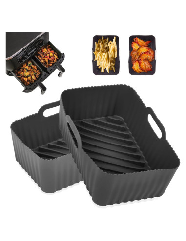 Forros de Silicona Reutilizables CEGOUT para Freidora Ninja DZ201