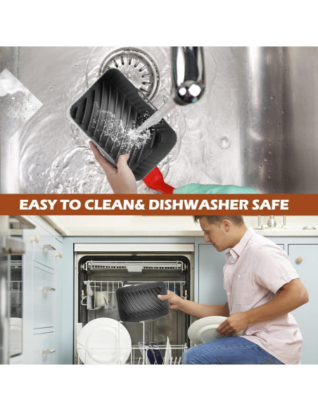 Forros de Silicona Reutilizables CEGOUT para Freidora Ninja DZ201