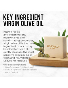 Jabón Natural Le Joyau D'Olive Set de Regalo 3 Piezas 2