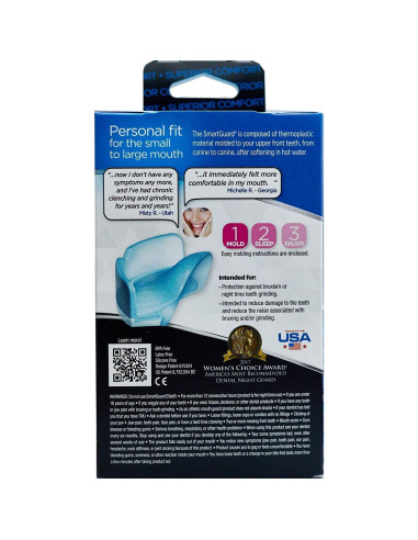 Protector Dental SmartGuard Elite - 2 Protectores + Estuche