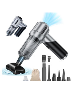 Aspiradora Mini Inalámbrica Houscly ST-6655 20000PA 4-en-1