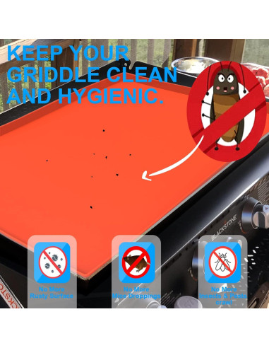Tapete de Silicona 22" VBAGRSO para Plancha Blackstone