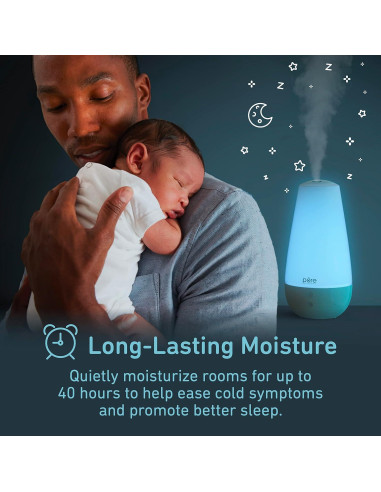 Humidificador 3-en-1 PureBaby Pure Enrichment Verde 2L