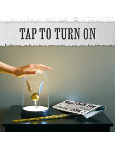 Luz del Snitch Dorado Levitante Paladone - Lámpara de Escritorio 2