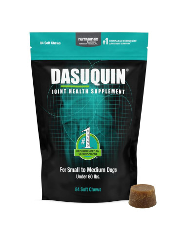 Suplemento Articular Nutramax Dasuquin 84 Masticables Perro Pequeño/Mediano