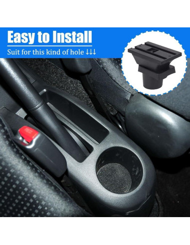Caja de Apoyabrazos para Auto YJYWZH Toyota Yaris 2006-2011