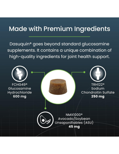 Suplemento Articular Nutramax Dasuquin 84 Masticables Perro Pequeño/Mediano