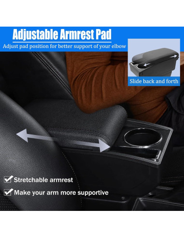 Caja de Apoyabrazos para Auto YJYWZH Toyota Yaris 2006-2011