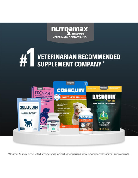 Suplemento Articular Nutramax Dasuquin 84 Masticables Perro Pequeño/Mediano