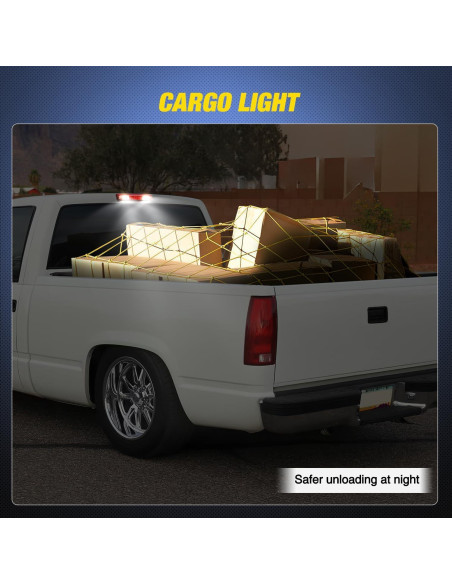 Luz de Freno LED Nilight Rojo para Chevy GMC C/K 1988-2000