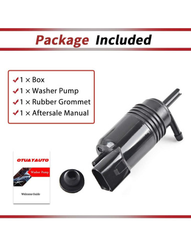 Bomba de Lavaparabrisas OTUAYAUTO para Chevy/GMC/Buick/Cadillac