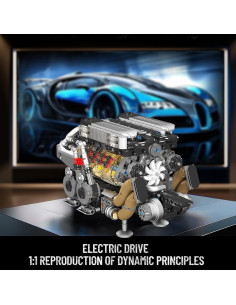 Conjunto de Bloques de Construcción Mould King W16 Motor 952 Pcs 2