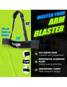 Yes4All Barra Recta Estándar 480LB 152.4cm y EZ Curl 119.4cm 2