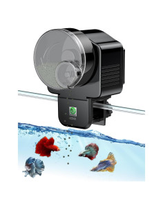 Dispensador Automático de Comida para Peces Pawfly 60 ml