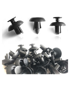 20 Clips de Cubierta de Motor TOPCNOEM 7mm para Toyota/Lexus