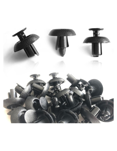 20 Clips de Cubierta de Motor TOPCNOEM 7mm para Toyota/Lexus