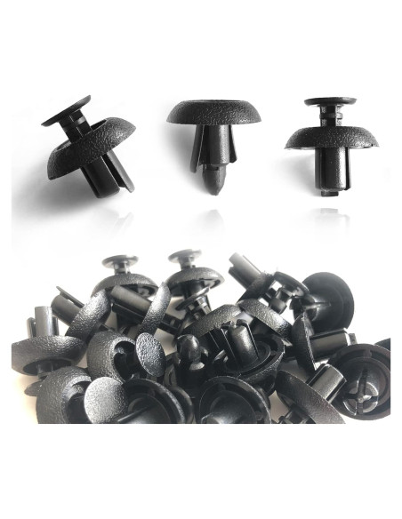 20 Clips de Cubierta de Motor TOPCNOEM 7mm para Toyota/Lexus