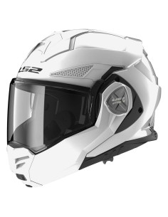 Casco Modular LS2 Advant X Blanco Brillante 3XL Certificado DOT