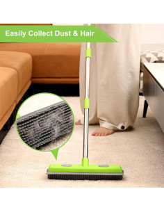 Escoba de Goma Homilifibra 145 cm para Pelo de Mascotas 2