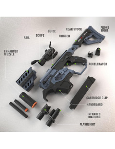 Rifle de Juguete SOFITEN Viktor Automático con Accesorios 2