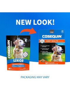 Suplemento Articular para Perros Mayores Nutramax Cosequin 60 Masticables 2