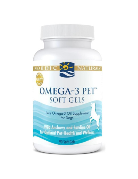 Omega-3 para Mascotas Nordic Naturals - 90 Gelatinas Blandas - 330 mg DHA