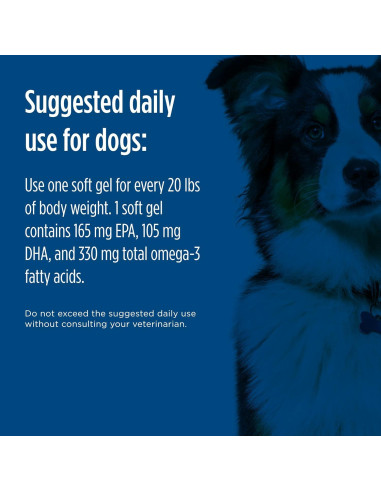 Omega-3 para Mascotas Nordic Naturals - 90 Gelatinas Blandas - 330 mg DHA