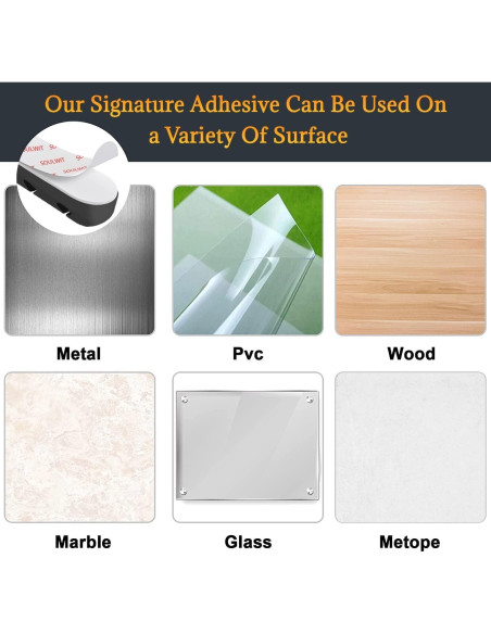 SOULWIT Clips Sujetacables Autoadhesivos Silicona - 3 Piezas