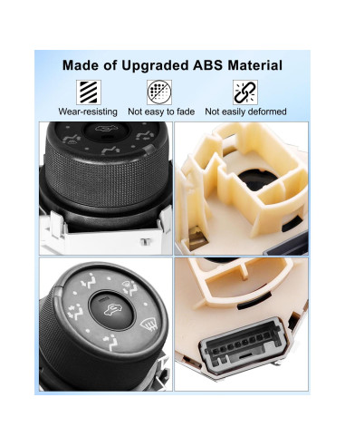 Interruptor de Ventilador de Aire Acondicionado AUGREX para Toyota