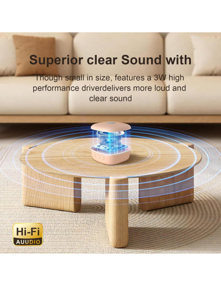 Máquina de Ruido Blanco HAODINGMAI H10-FS 21 Sonidos Compacta Máquina de Ruido Blanco HAODINGMAI H10-FS 21 Sonidos Compacta